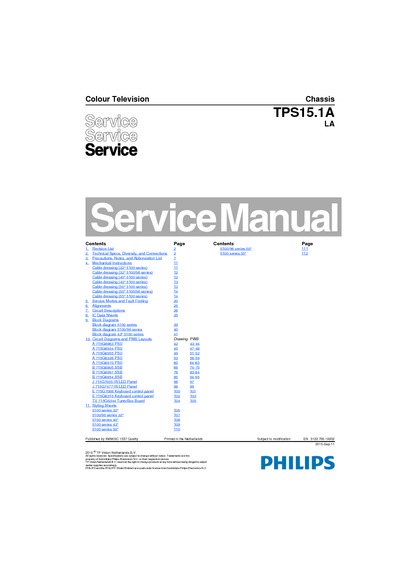 32pht5100 service manual