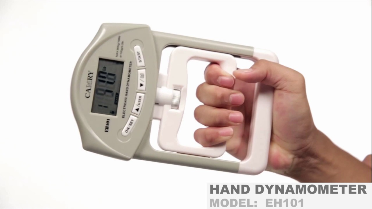 camry grip strength dynamometer manual