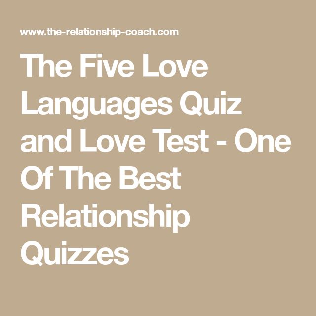 5 love languages quiz pdf