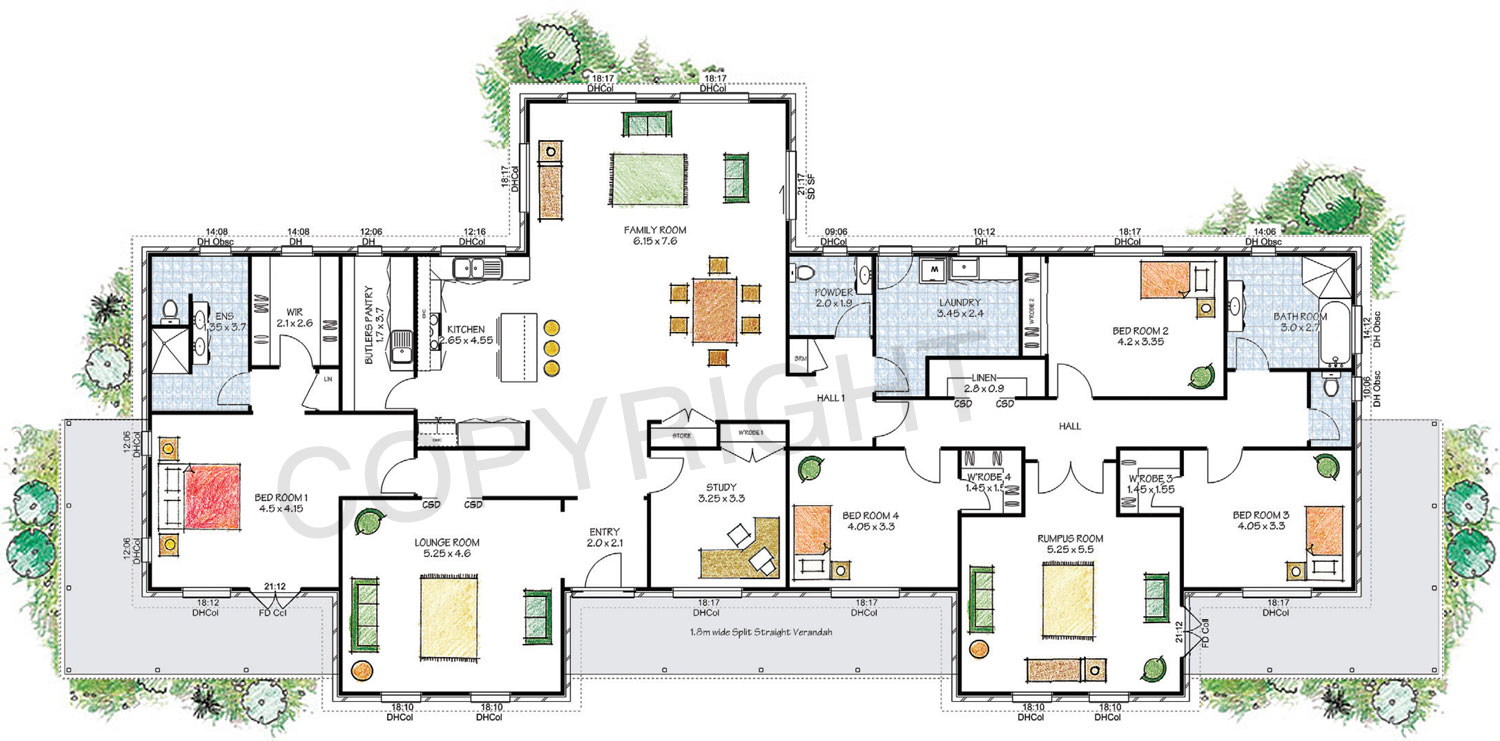 a frame house plans pdf
