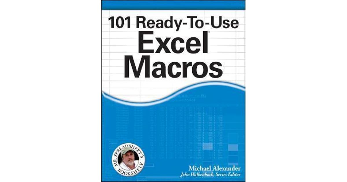 101 ready to use excel macros pdf