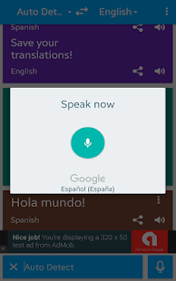 application traduction vocale