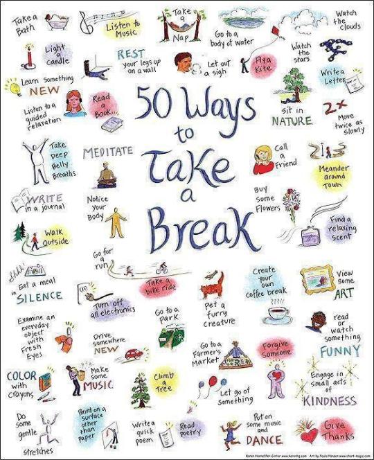 50 ways to take a break pdf