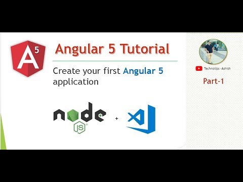 create angular application
