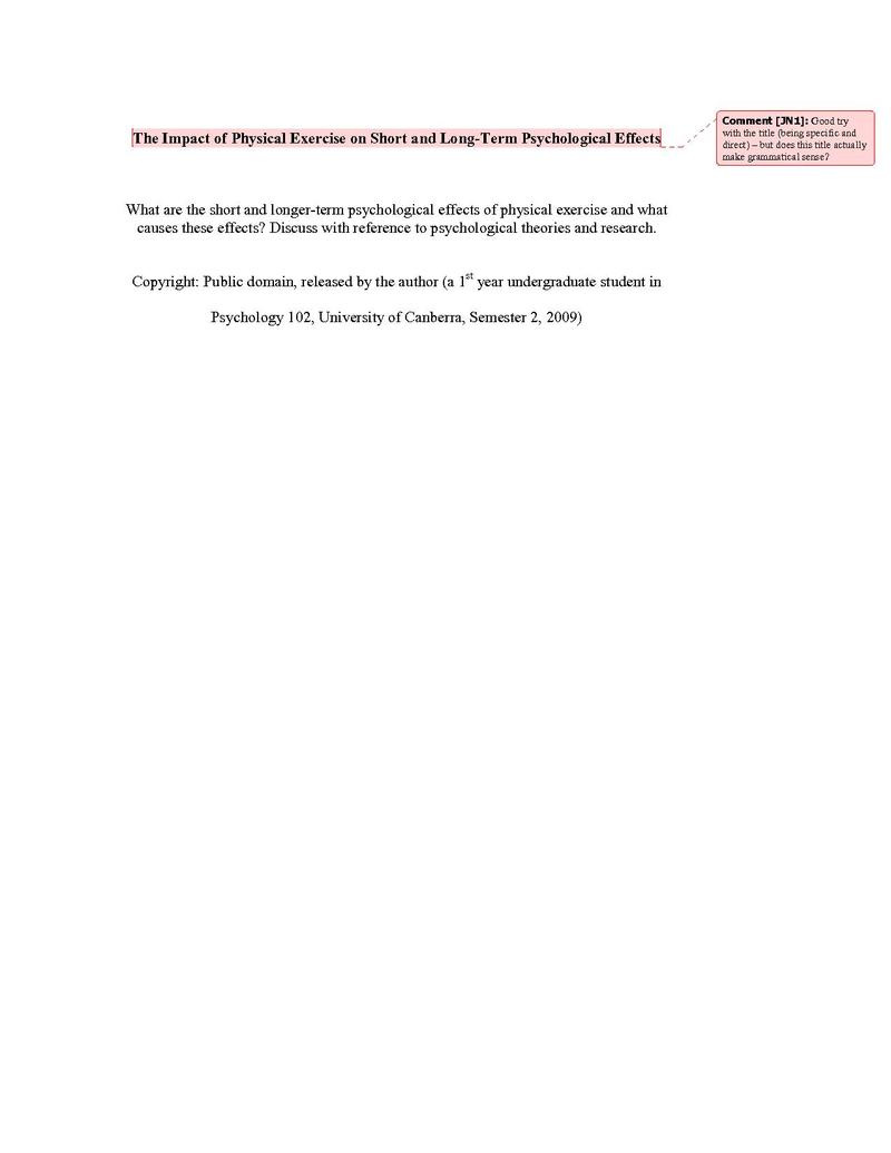 critique paper sample pdf
